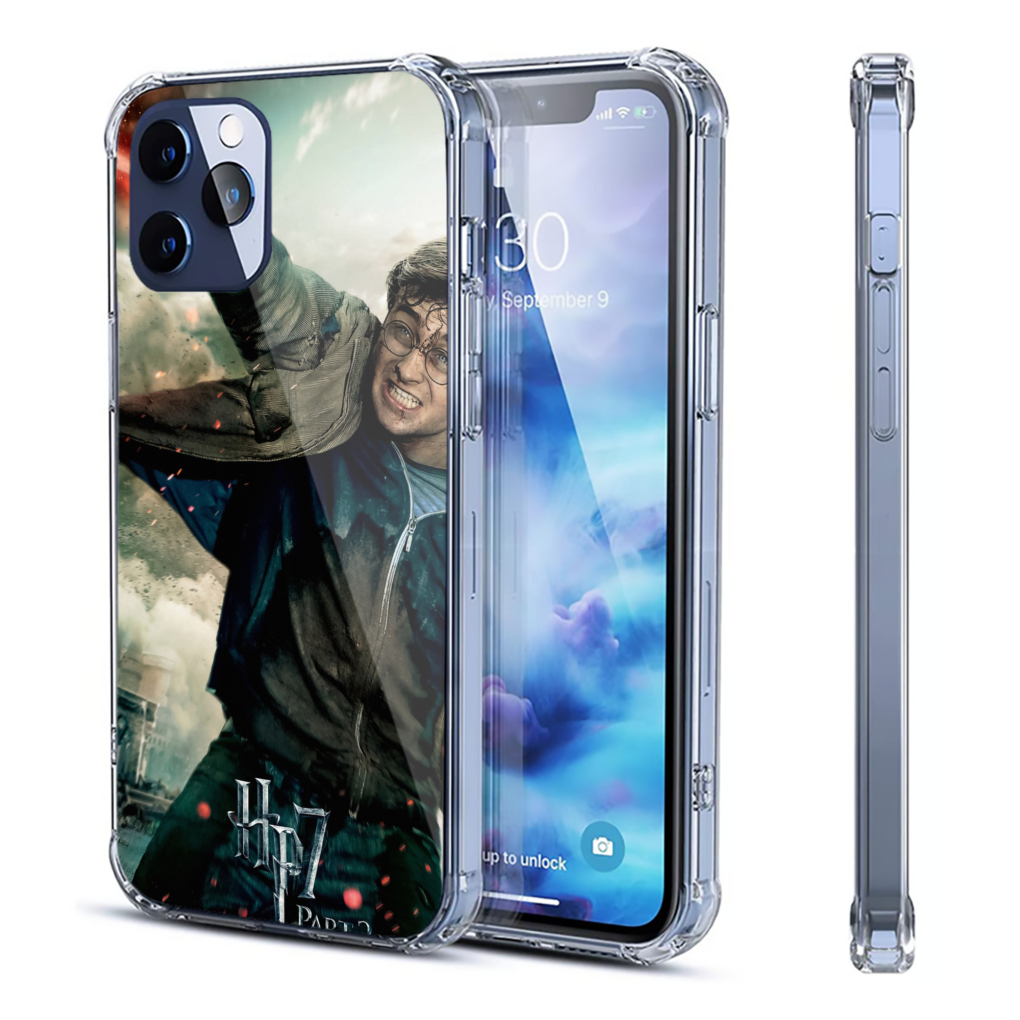 （画像用） Harry Potter ハリー・ポッターシリーズ 【iPhone 12シリーズ対応】透明スマホケース（クリアソフトケース）
